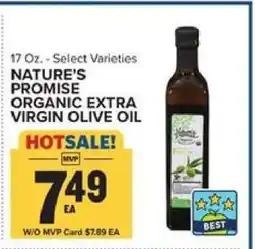 Food Lion Nature's Promise Organic Extra Virgin Olive Oil offer