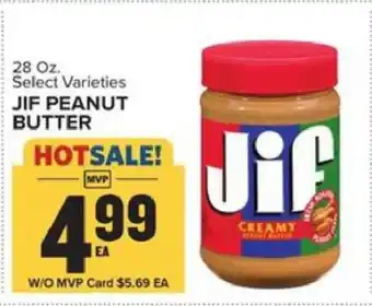 Food Lion Jif Peanut Butter offer