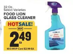 Food Lion FOOD LION GLASS CLEANER offer