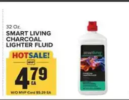 Food Lion SMART LIVING CHARCOAL LIGHTER FLUID offer