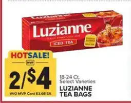 Food Lion Luzianne Tea Bags offer