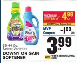 Food Lion DOWNY OR GAIN SOFTENER offer