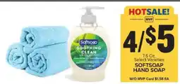 Food Lion Softsoap Hand Soap offer
