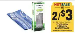 Food Lion Food Lion Premium Dinnerware offer