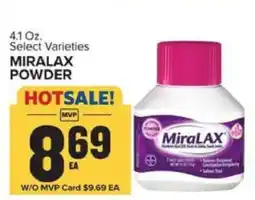 Food Lion Miralax Powder offer