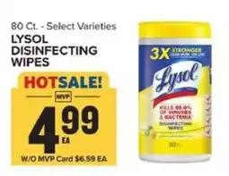 Food Lion Lysol Disinfecting Wipes offer