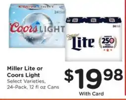 Pick'n Save Miller Lite or Coors Light offer