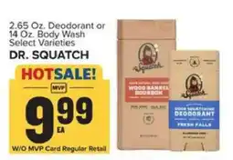Food Lion Dr. Squatch offer