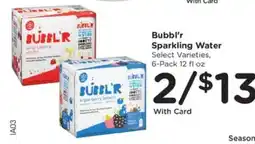 Pick'n Save Bubbl'r sparkling water offer