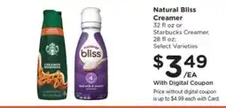 Pick'n Save Natural Bliss Creamer offer