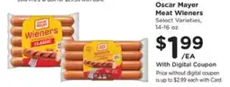 Pick'n Save Oscar Mayer Meat Wieners offer
