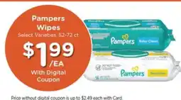Pick'n Save Pampers Wipes offer
