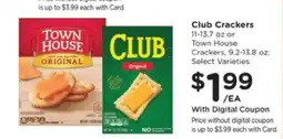 Pick'n Save Club Crackers offer