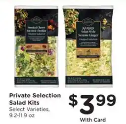 Pick'n Save Private Selection Salad Kits offer