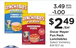 Pick'n Save Oscar Mayer Fun Pack Lunchables offer