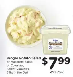 Pick'n Save Kroger Potato Salad offer