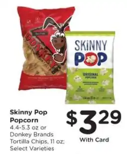 Pick'n Save Skinny Pop Popcorn offer