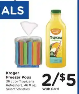 Pick'n Save Tropicana Refreshers offer