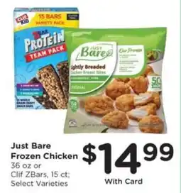 Pick'n Save Just Bare Frozen Chicken offer