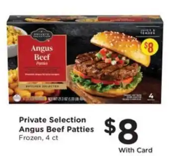 Pick'n Save Private Selection Angus Beef Patties offer
