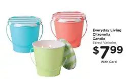 Pick'n Save Everyday Living Citronella Candle offer