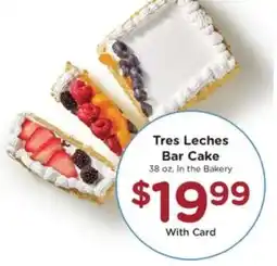 Kroger Tres Leches Bar Cake offer