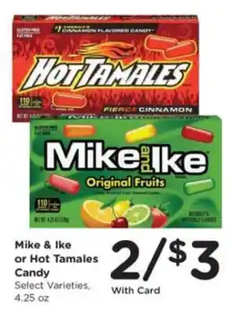 Pick'n Save Mike & Ike or Hot Tamales Candy offer