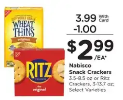 Kroger Nabisco Snack Crackers offer