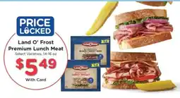 Kroger Land O'Frost Premium Lunch Meat offer