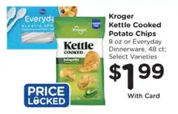 Kroger Kroger Kettle Cooked Potato Chips offer