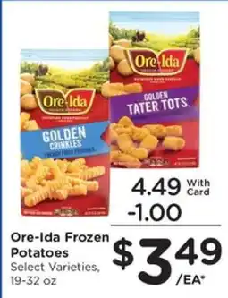 Kroger Ore-ida Frozen Potatoes offer