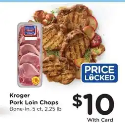 Kroger Kroger Pork Loin Chops offer