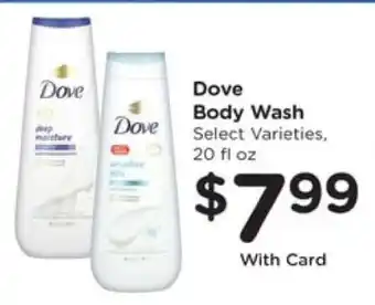 Kroger Dove Body Wash offer