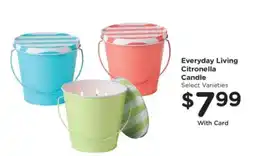 Kroger Everyday Living Citronella Candle offer