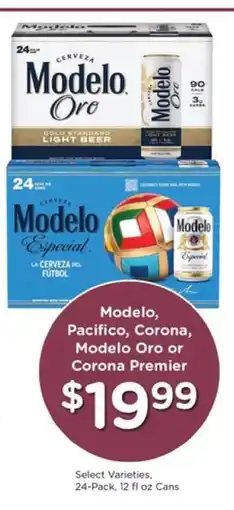 Kroger Modelo, Pacifico, Corona, Modelo Oro or Corona Premier offer