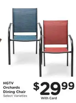 Kroger HGTV Orchards Dining Chair offer