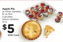 Kroger Apple Pie or Mini Cupcakes offer