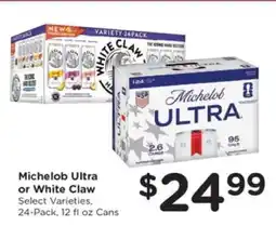 Kroger Michelob Ultra or White Claw offer