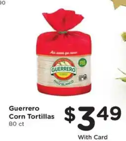 Kroger Guerrero Corn Tortillas offer