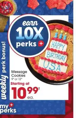 Giant Eagle Message Cookies offer