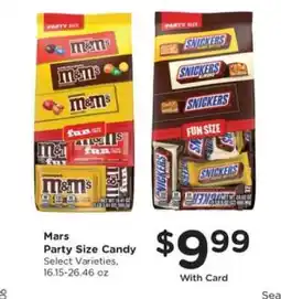 Kroger Mars Party Size Candy offer