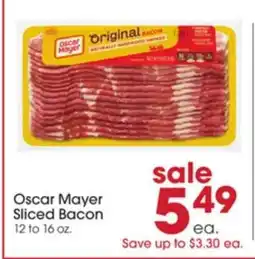 Giant Eagle Oscar Mayer Sliced Bacon offer