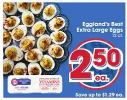 Giant Eagle Egg•Land's Best Extra Large Eggs offer