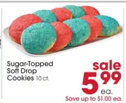 Giant Eagle Sugar-Topped Soft Drop Cookies offer