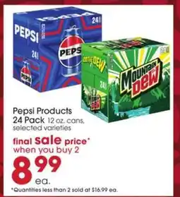 Giant Eagle Pepsi Products offer