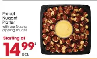 Giant Eagle Pretzel Nugget Platter offer