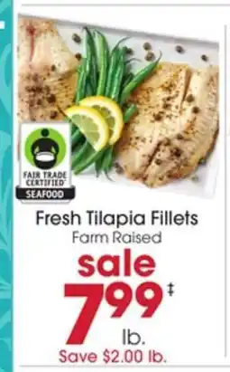 Giant Eagle Fresh Tilapia Fillets offer