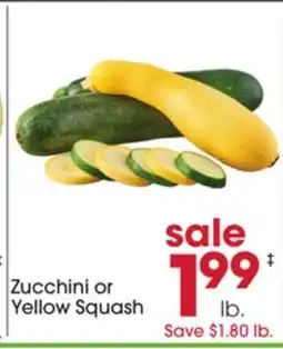 Giant Eagle Zucchini or Yellow Squash offer