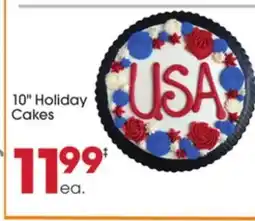 Giant Eagle 10 Holiday Cakes offer