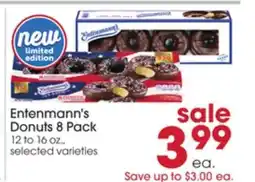 Giant Eagle Entenmann’s Donuts 8 Pack offer